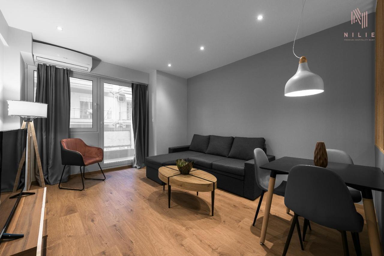 Apartamento Big Apple Aprts, Nilie Hospitality Mgmt Tesalónica Exterior foto